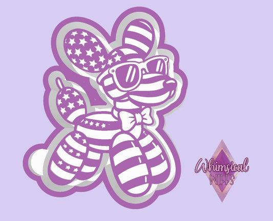 Patriotic Balloon Dog Mold