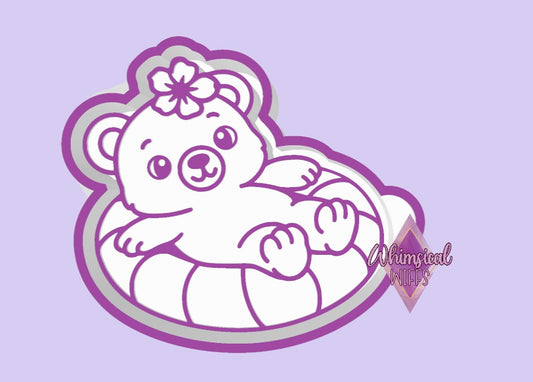 Teddy on Floatie Mold