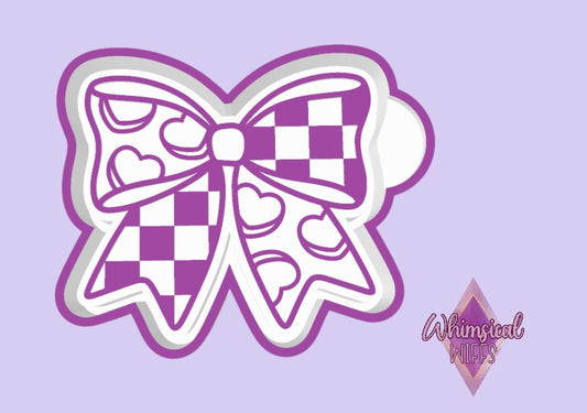 Convo Heart Bow Mold