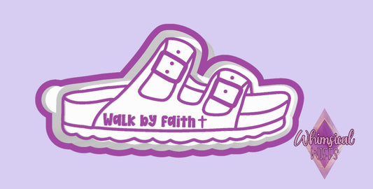 Walk by faith sandal Mold