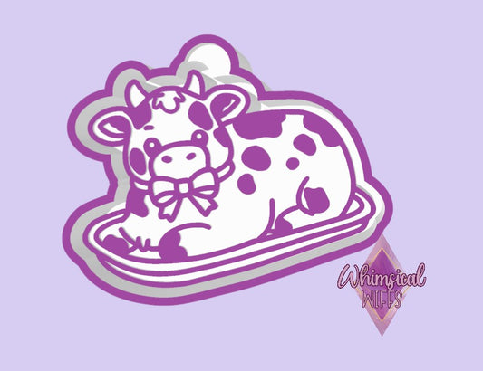 Dairy cow butter bell Mold