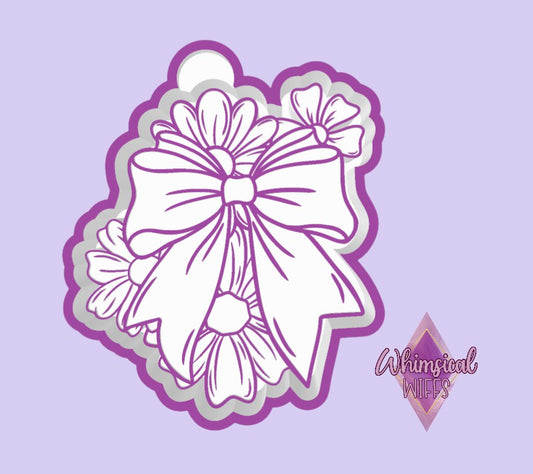 Bow with Flowers Mold