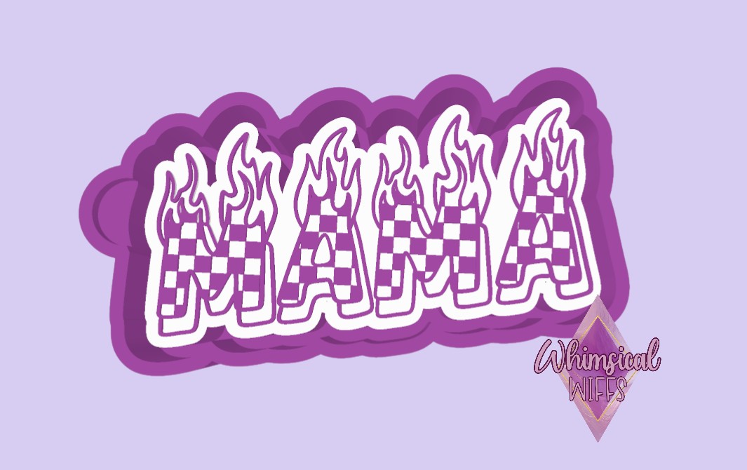 Flaming Mama Mold