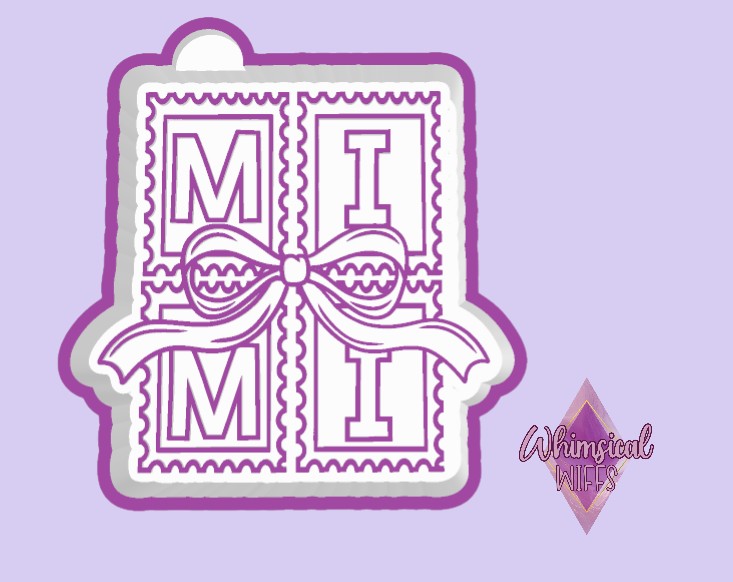 Mimi Bow Stamp Mold