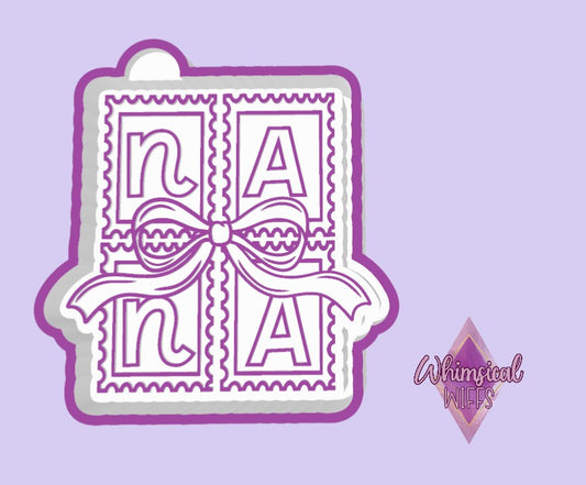 Nana Bow Stamp Mold