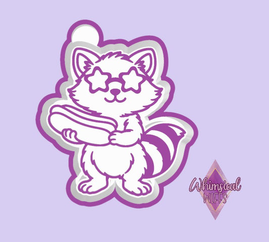 Patriotic Raccoon Mold