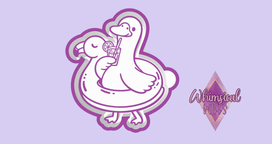 Goose in floatie Mold