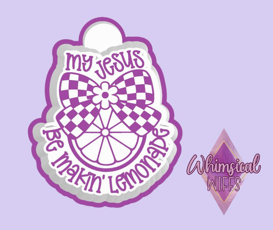 My Jesus Be Makin’ Lemonade with Bow Mold