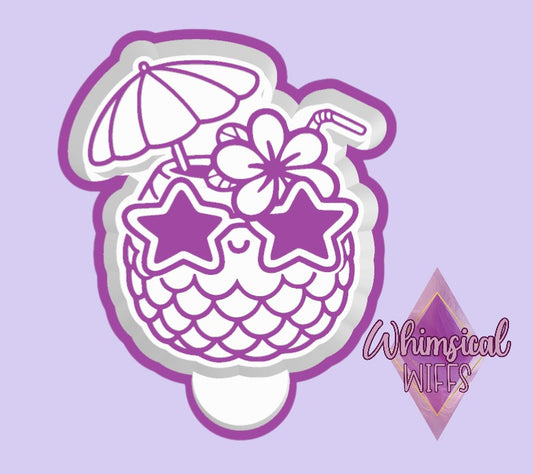 Tropical Pineapple Drink Mold