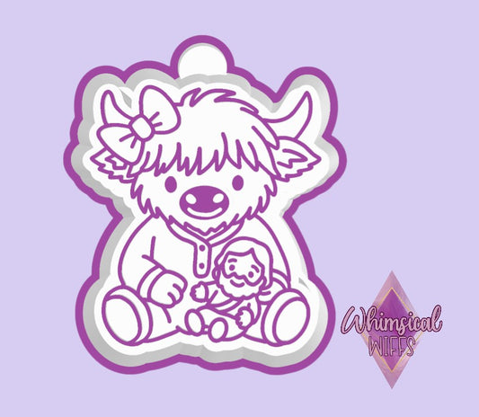 Highland with Jesus plushie Mold