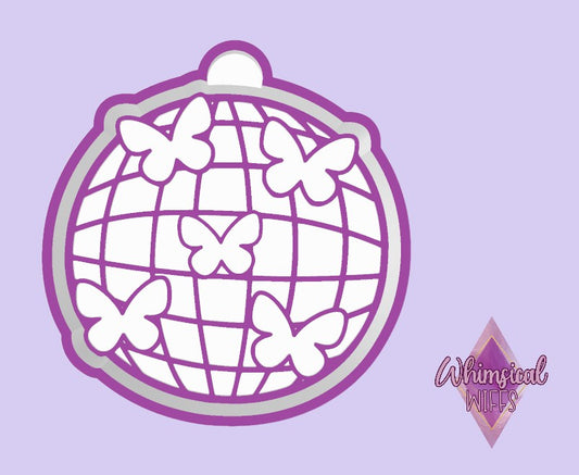 Butterfly Disco Ball Mold