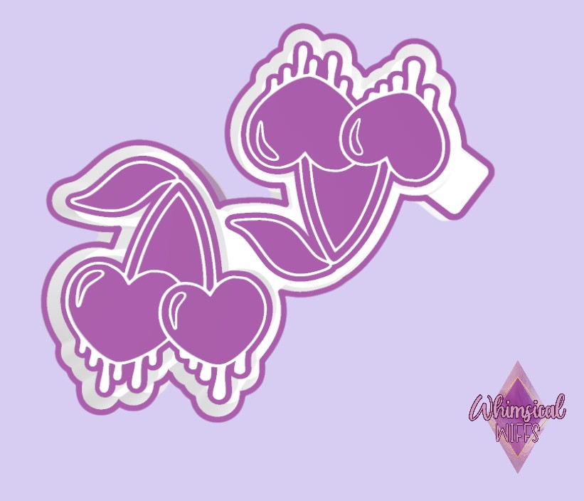 Heart Cherry Vents Mold