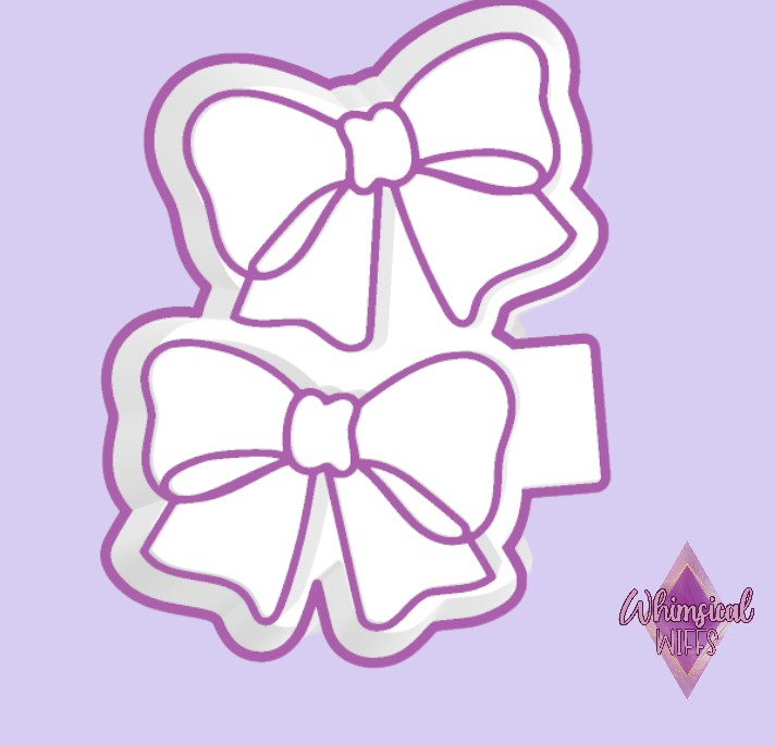 Ribbon Bows Vents Mold