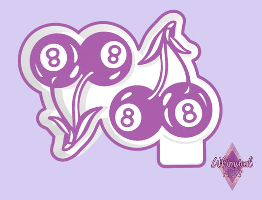 8 Ball Cherry Vents Mold