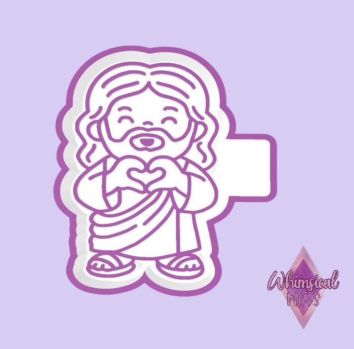 Jesus Heart Hands Mold
