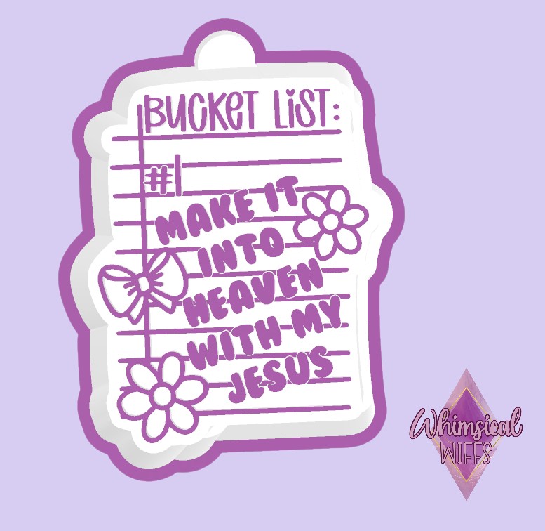 Bucket list Mold
