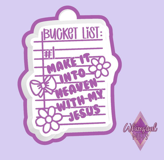 Bucket list Mold