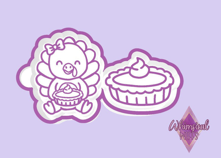 Turkey & Pie Vent Clips Mold