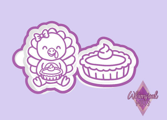 Turkey & Pie Vent Clips Mold