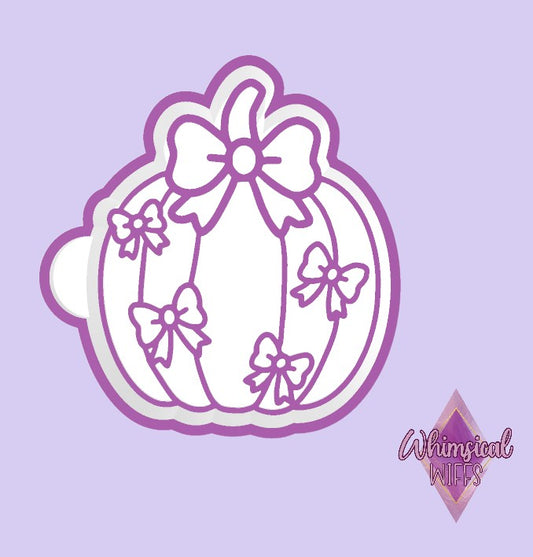 Pumpkin with Bows Mold