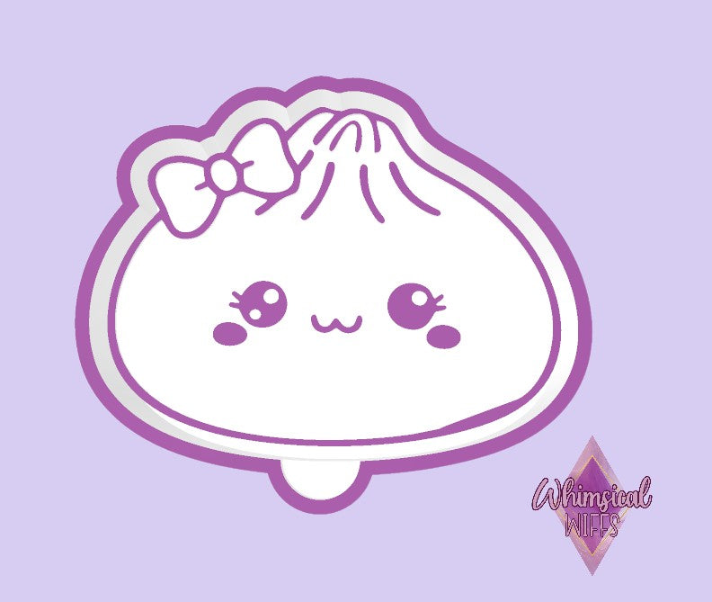 Dumpling with bow Mold