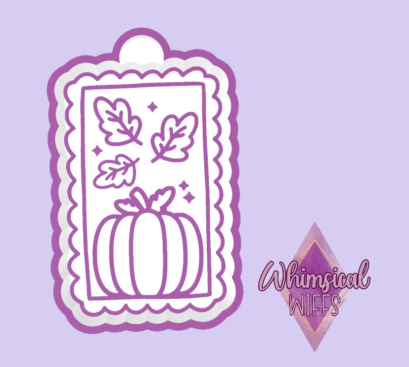 Long Stamp Stacked Pumpkin Mold