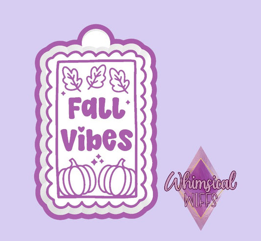 Long Stamp Fall Vibes Mold