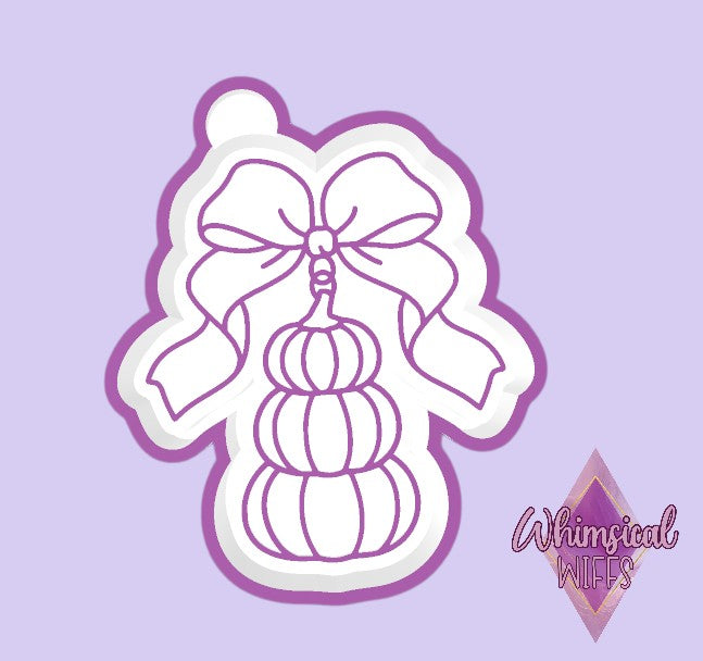Pumpkin Stack Charm Mold