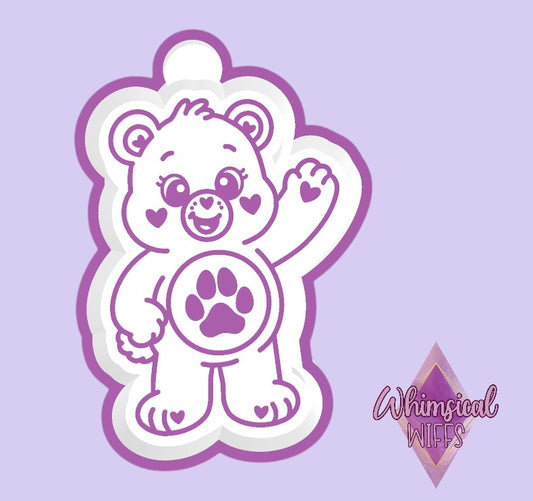 Paw Print Caring Bear Mold