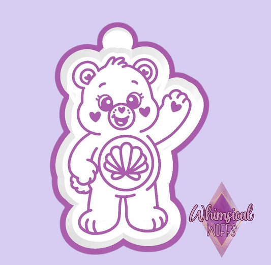 Seashell Caring Bear Mold