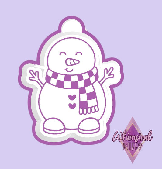 Snowman Scarf Mold