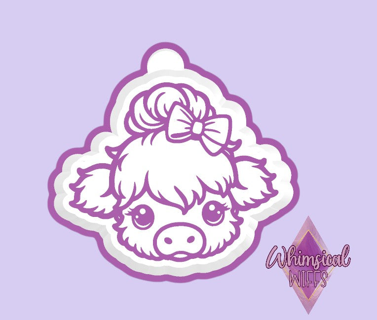 Highland Cow w/ Bun Mold