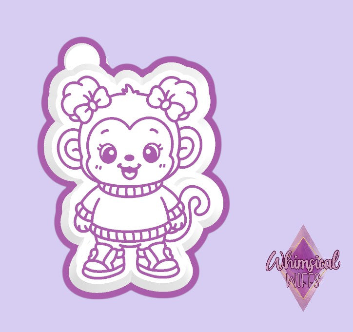 Cozy Monkey Mold