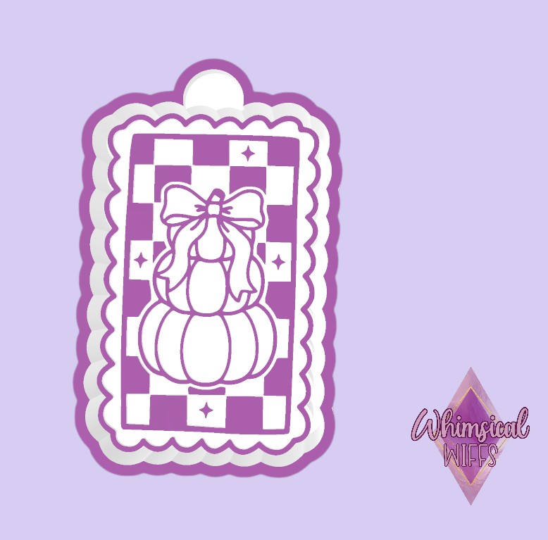 Flowy Pumpkin Long Stamp Mold