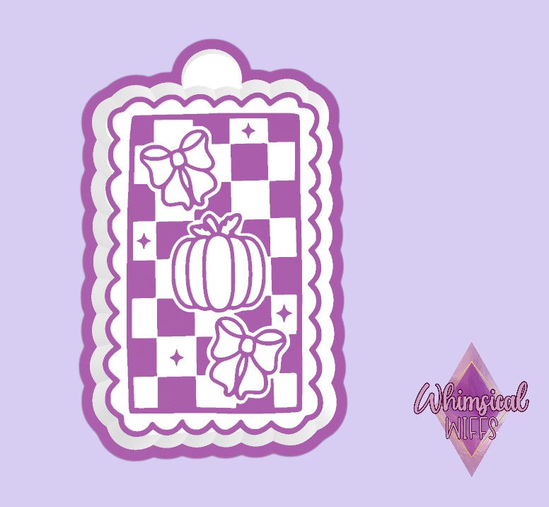Pumpkin Bows Long Stamp Mold