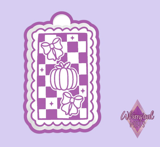Pumpkin Bows Long Stamp Mold