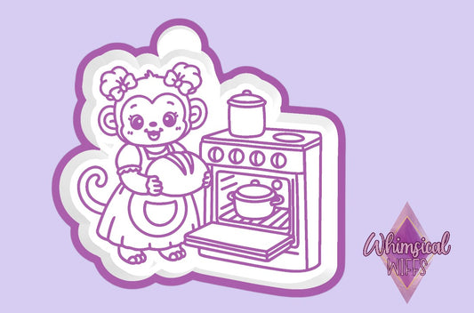 Baking Monkey Mold