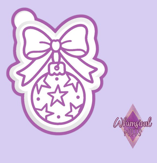 Bow Ornament (stars) Mold