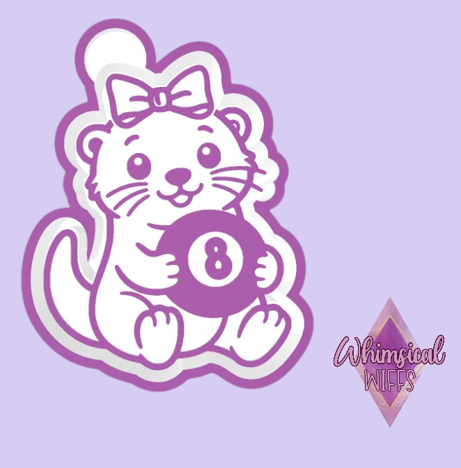 Otter with 8 Ball Mold