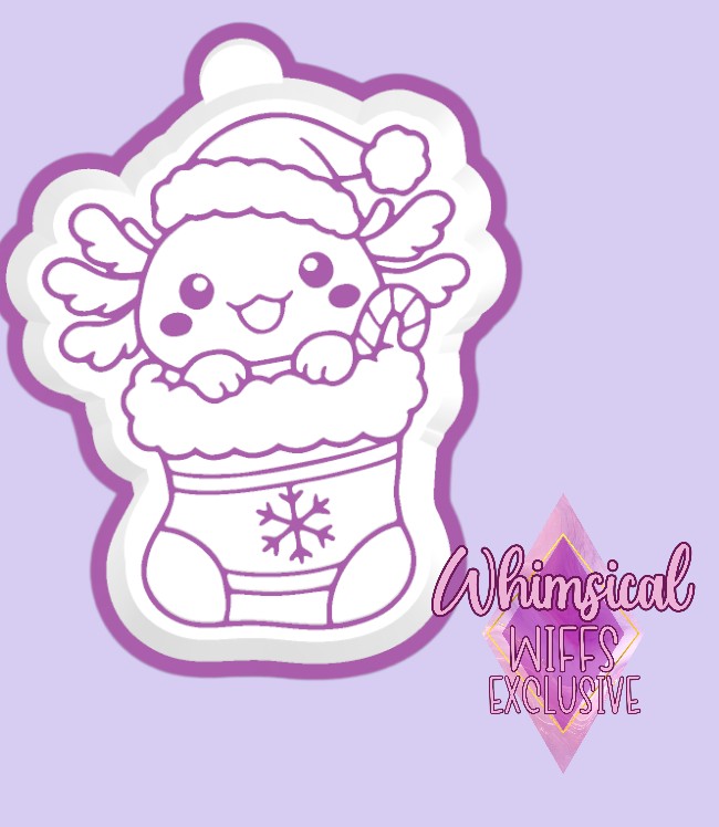 Axolotl in Stocking Mold