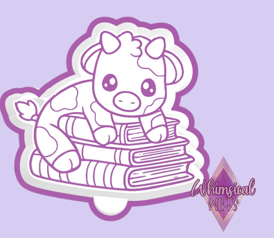 Book Cow Mold
