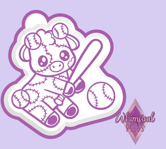 Baseball Cow Mold