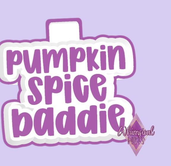 Pumpkin Spice Baddie Mold