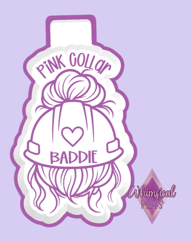 Pink Collar Baddie Mold