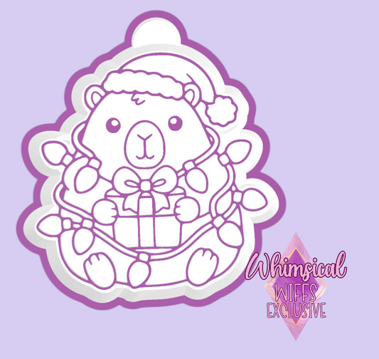 Christmas Capybara Mold