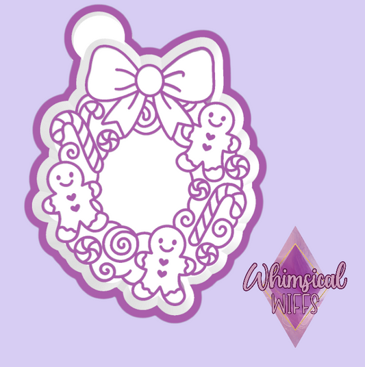 Gingerbread Wreath Mold