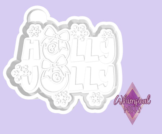 Holly Jolly 8 Ball Mold