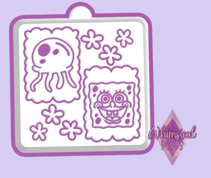 Spongebob Cutesy Frame Mold