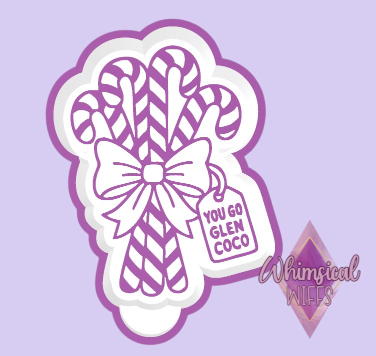 Go glen Coco Candy Canes Mold