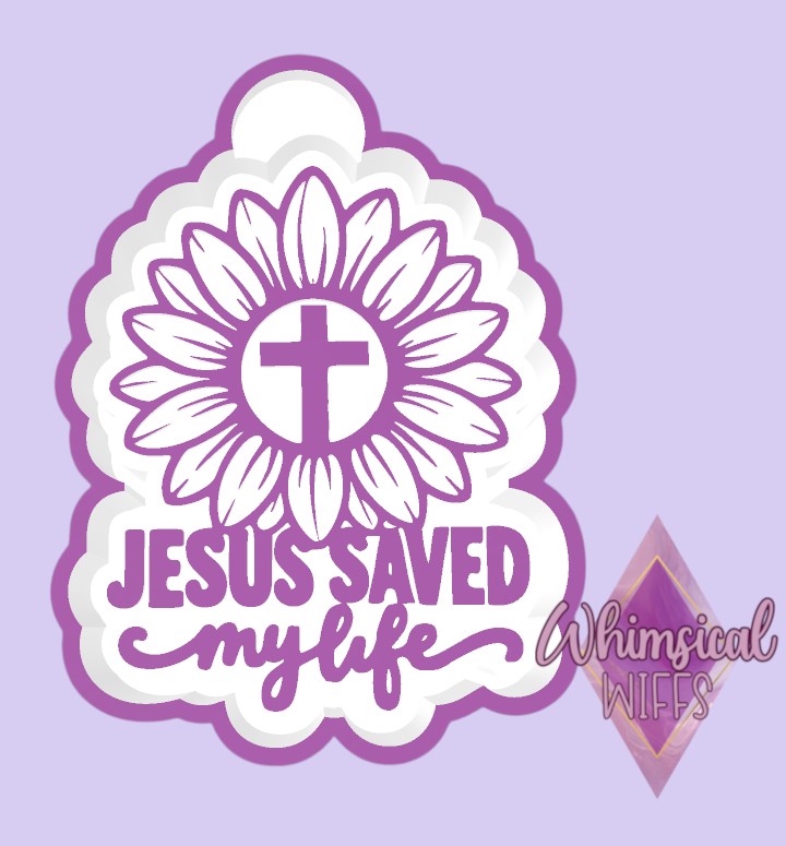 Jesus saved my Life Sunflower Mold